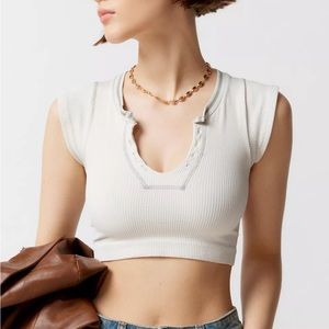 White go for gold Urban Outfitters